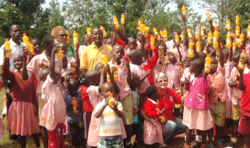 Lisa in Busia Uganda Africa