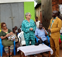 A village committee meeting was held to discuss this possibility and to look at digging a new borehole in the village so the children would not have to walk such long distances to draw water.