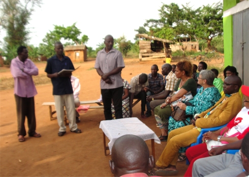 The Africa Bureau of Children's Development  (ABCD) village meeting