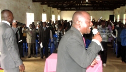 Then they were ready to be taken through mass deliverance.