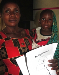 The African Community Moringa Project was introduced to the Pastors in the Kasese Region, educational handouts were given out as well as children's Moringa colouring books.