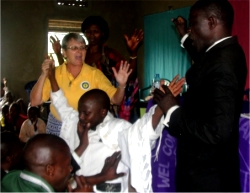 Rev Abraham Kissembo was commissioned an sent to the nations, by the Full Gospel leadership team in the very church his father planted 35 years ago.