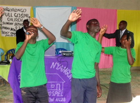 Nyangrongo Full Gospel Pastors seminary youth ministry appeal child evangelism and Moringa Community Project training