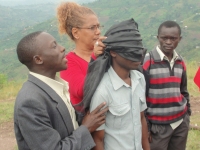 Lisa in Africa childrens evangelism