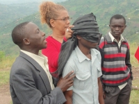 Lisa in Africa childrens evangelism