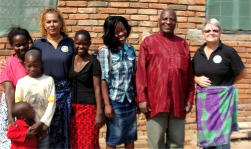 Jenny Tryhane on an Africa Mission Trip 2015 teaching Pastors seminar child evangelism and introducing the Moringa Community Project training