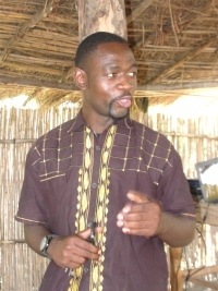 Bishop David Akondowi at Uluwa ATBS Malawi Pastors seminar child evangelism and Moringa Community Project training