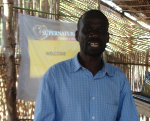 Pastor William at Uluwa ATBS Malawi's Pastor seminar child evangelism and Moringa Community Project training