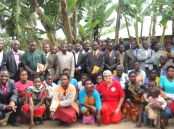 The African Community Moringa Project was introduced to the Pastors present to take back to their churches.