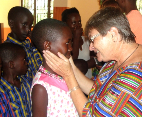 Daphine at Hope Child Care Centre