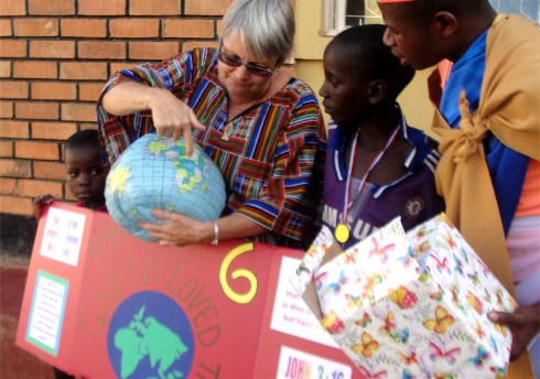 Jonathan at the Hope Child Care Centre