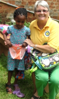 Thanks to Auntie Kim who extended her Suriname - Aid into Africa, providing not only relief aid for the Bush Negro community in Suriname but our children in the Hope Child Care Centre.