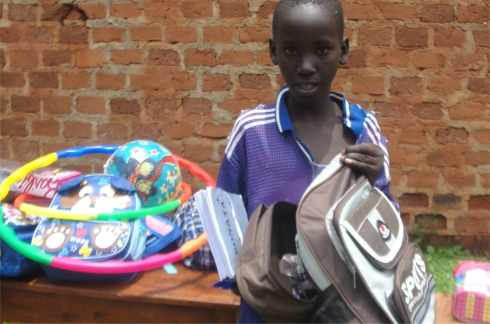 Jonathan at the Hope Child Care Centre