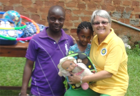 Jenny Tryhane on an Africa Mission Trip 2015 teaching Pastors seminar child evangelism and introducing the Moringa Community Project training