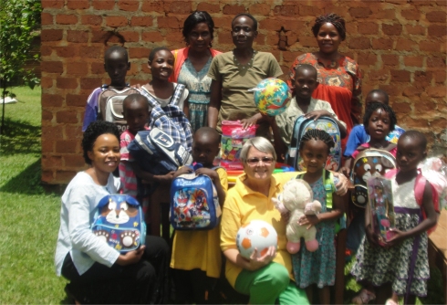 Jenny Tryhane on an Africa Mission Trip 2015 teaching Pastors seminar child evangelism and introducing the Moringa Community Project training