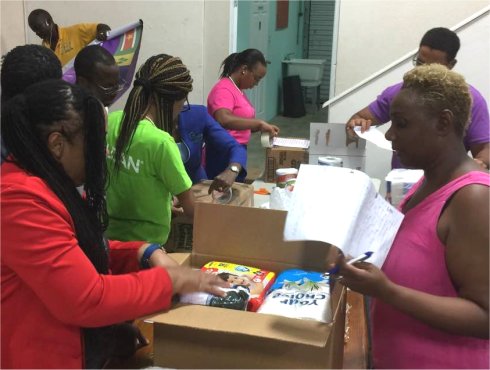 The Regional Exchange Apostolic Leadership Network partnering with United Caribbean Trust Hurricane Irma relief aid to Antigua