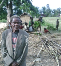 The Pygmy Chief can be seen here at their local village.