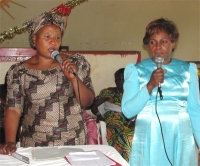 She continued to translate for the Women's Deliverance Convention 'Transformed by Trouble' and was the main speaker during that three day Convention as she taught on 'Ungodly Alters'