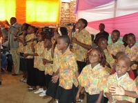 The children in this new Watoto Hope PowerClub are all from the Watoto Hope Children's Choir.