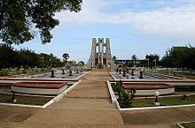 Memorial to Kwame Nkrumah in Accra