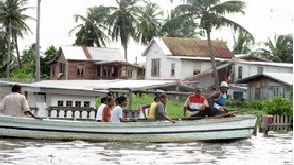 Photo compliments of the  Guyana Citizens” Initiative for Flood Relief,(GCIFR)