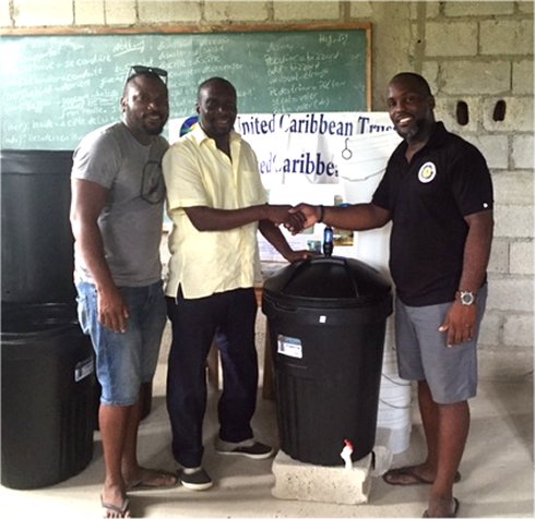 Haiti Mission trip Montrouis water filter distribution to help survivors of Hurricane Matthew in Haiti with Sawyer filtered clean water as fears of an increase in cholera cases grow