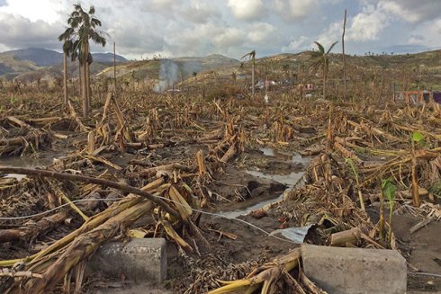 Hurricane Matthew picture compliments of www.fao.org