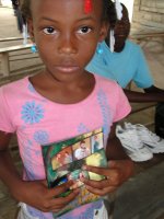 Thanks to the Haiti Bible Society that gave us 3000 Book of Hope that we were able to distribute all over Haiti.
