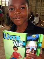 Thanks to the Haiti Bible Society that gave us 3000 Book of Hope that we were able to distribute all over Haiti.