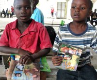 Thanks to the Haiti Bible Society that gave us 3000 Book of Hope that we were able to distribute all over Haiti.