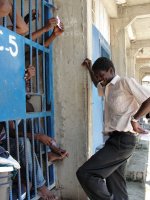 Pastor Banes was able to share his Faith and distribute the Book of Hope to the men and women in the Prison