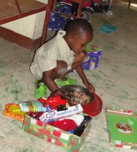 Bethesda Orphanage receive the Make Jesus Smile shoeboxes