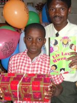 Bethesda school children receive their Make Jesus Smile shoeboxes