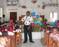 Bethesda school children receive their Make Jesus Smile shoeboxes