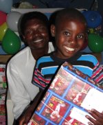 The Rock church receive their Make Jesus Smile shoeboxes