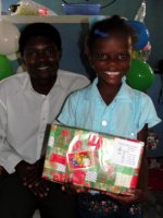 The Rock church receive their Make Jesus Smile shoeboxes