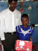 The Rock church receive their Make Jesus Smile shoeboxes