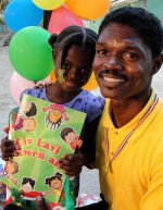 Make Jesus Smile shoeboxes being delivered to the children who were a part of our Summer  Teacher 
                    Training Camp.