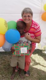 Make Jesus Smile shoeboxes delivered to Heart for Haiti