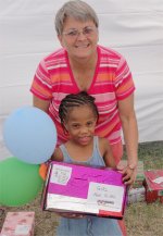 Make Jesus Smile shoeboxes delivered to Heart for Haiti