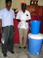 Sawyer PointOne water filter distribution in Les Martinier