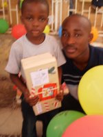 The Nazarene church in Goniave hosted this years Make Jesus Smile shoebox distribution