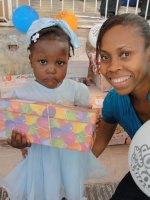 The Nazarene church in Goniave hosted this years Make Jesus Smile shoebox distribution