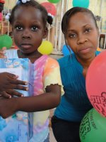 The Nazarene church in Goniave hosted this years Make Jesus Smile shoebox distribution