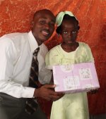 Click to view the Sunday morning Make Jesus Smile shoebox distribution