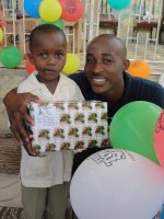 The Nazarene church in Goniave hosted this years Make Jesus Smile shoebox distribution