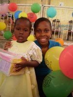 The Nazarene church in Goniave hosted this years Make Jesus Smile shoebox distribution