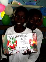 Breatons New Testament Church of God Make Jesus Smile shoeboxes