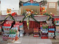 Make Jesus Smile shoebox project UCT working in Haiti at Maranatha Baptist Church Goniave 