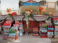 Make Jesus Smile shoebox project UCT working in Haiti at Maranatha Baptist Church Goniave 